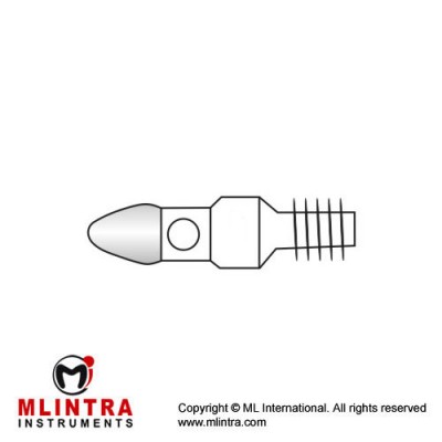 Screw Olive Tip Stainless Steel, Diameter 5.0 mm Ø Screw Olive Tip Stainless Steel, Diameter 5.0 mm Ø